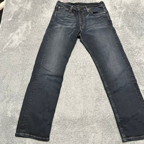 Levi's Other - Levi's 505 Jeans Mens 33 x32 Straight Fit Blue Denim